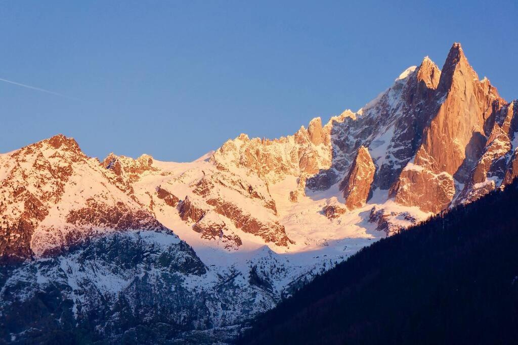 Modern 2Br 5* Pool Gym Spa Garage Mont-Blanc View Chamonix Eksteriør bilde
