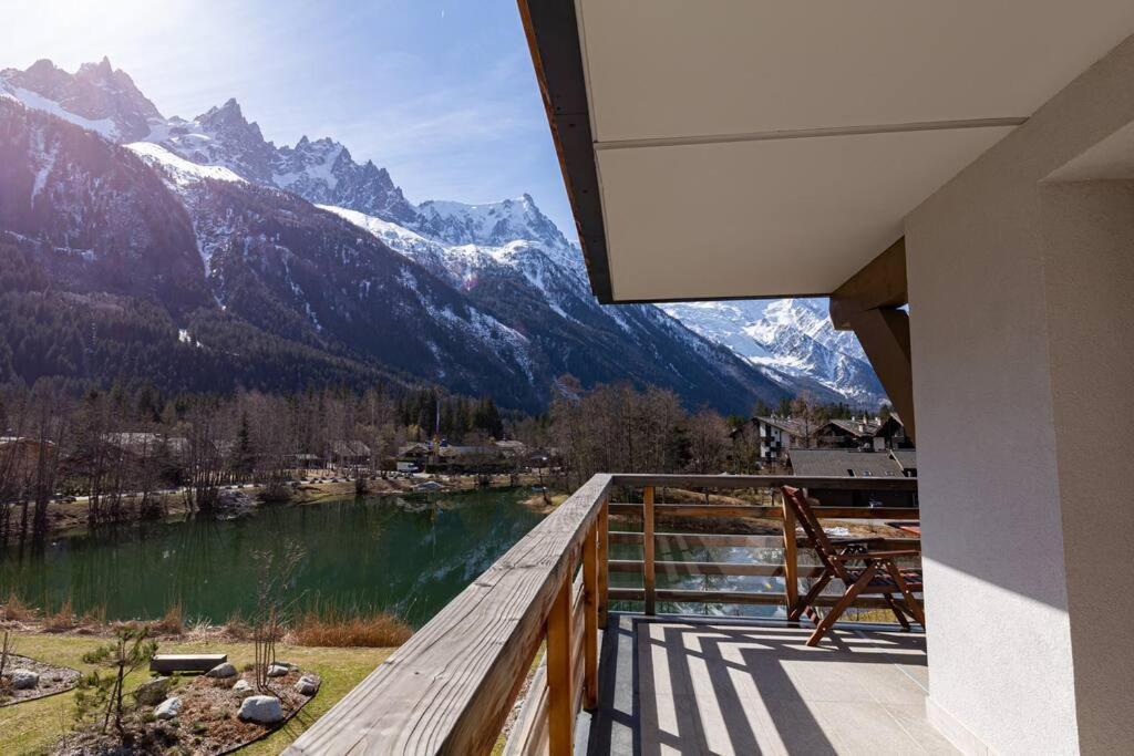 Modern 2Br 5* Pool Gym Spa Garage Mont-Blanc View Chamonix Eksteriør bilde